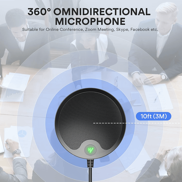 Maono AU-BM10 Microfone de Mesa para Conferência 6