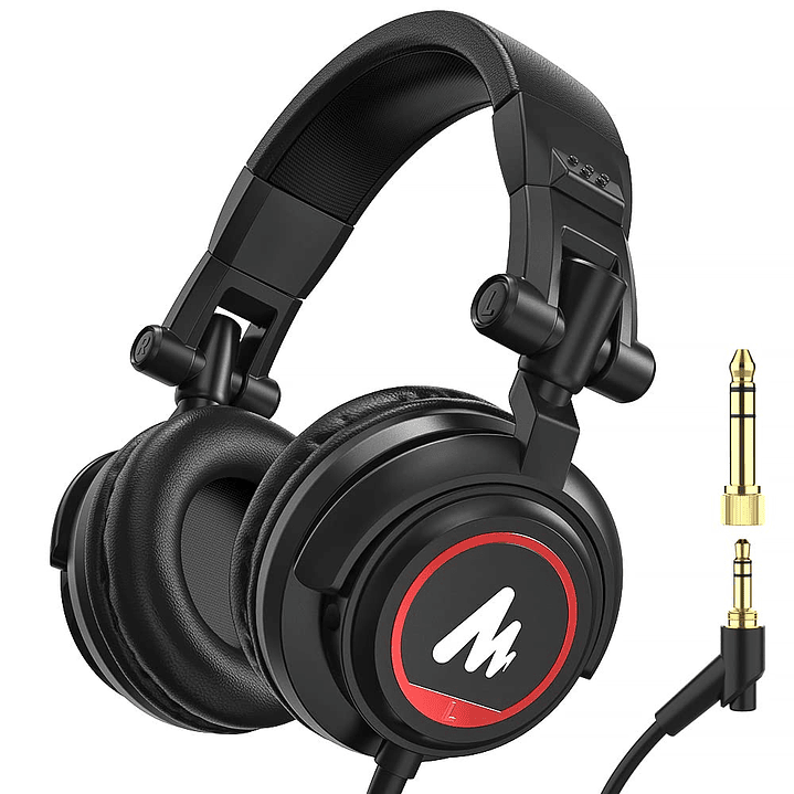 Maono AU-MH501 Drivers 50MM Over Ear Fones de Ouvido de Estúdio 1