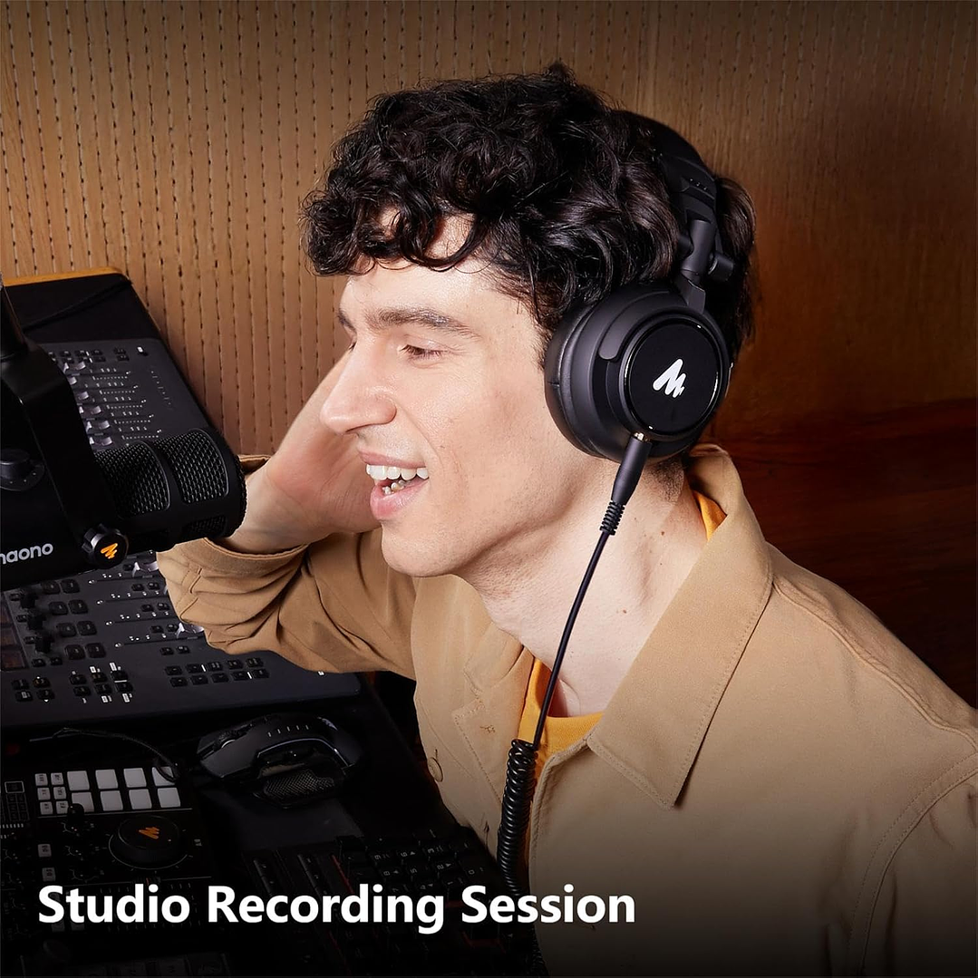 MAONO AU-MH601 50MM Drivers Fones de ouvido de estúdio 7