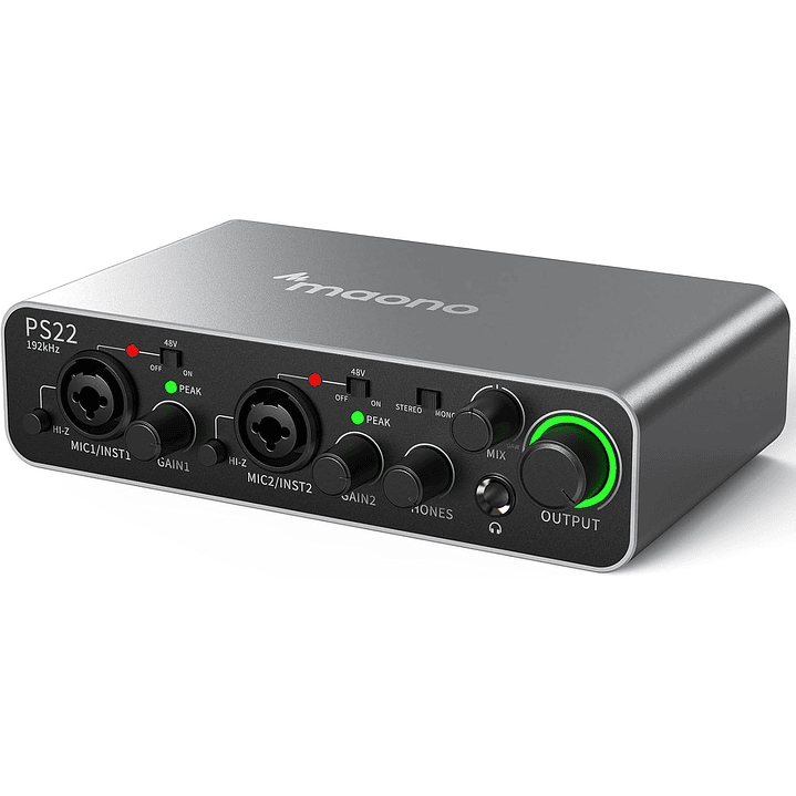 Maono PS-22 Interface de áudio 1