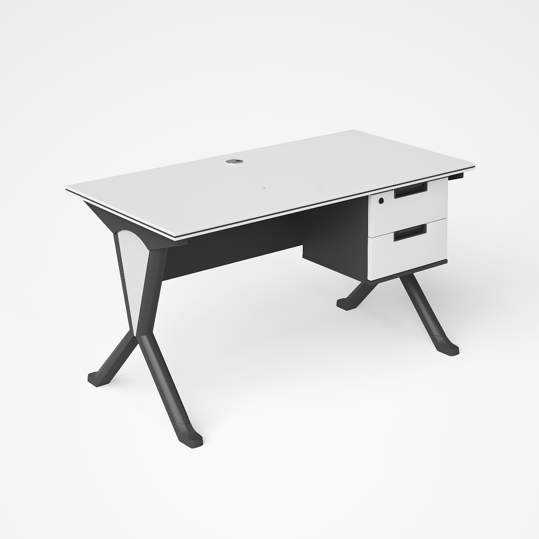 Secretária 22-AD33 E1 Melamine 25mm Desktop 1