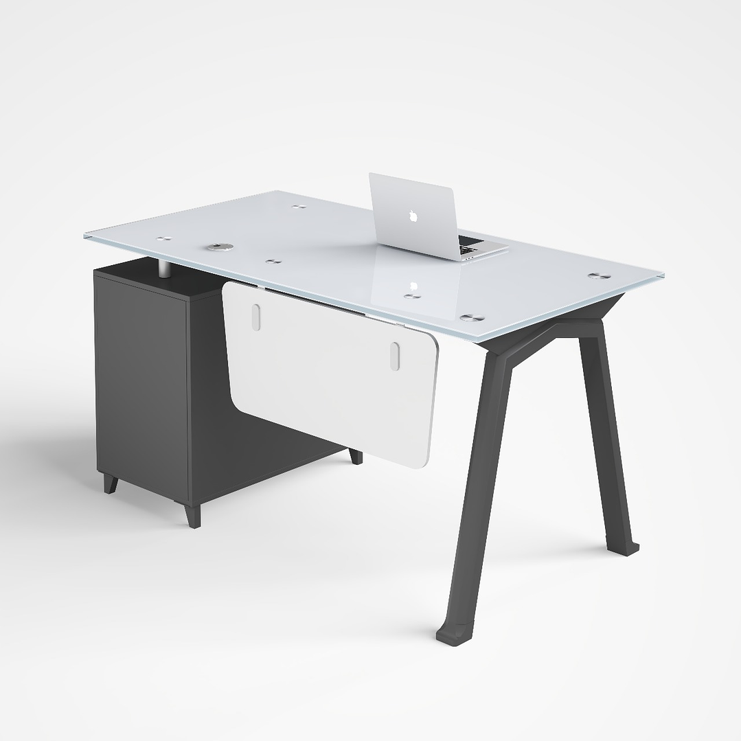 Secretária TH-102 Tempered Glass 1