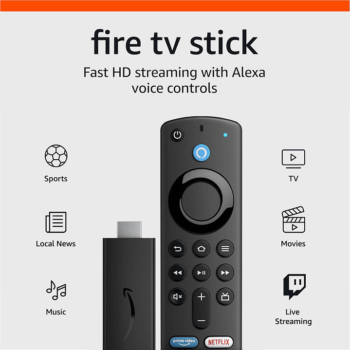 Amazon Fire TV Stick 3rd Gen 2