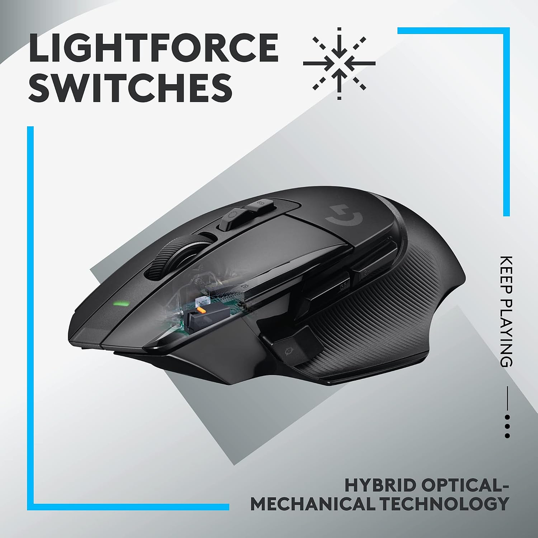 Logitech G502 X Lightspeed Wireless Gaming Mouse 4