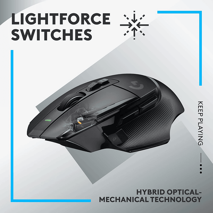 Logitech G502 X Lightspeed Wireless Gaming Mouse 4