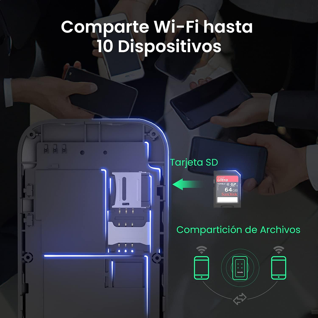 Tenda 4G180 4G LTE 150MBPS Portable Wi-Fi Router 2