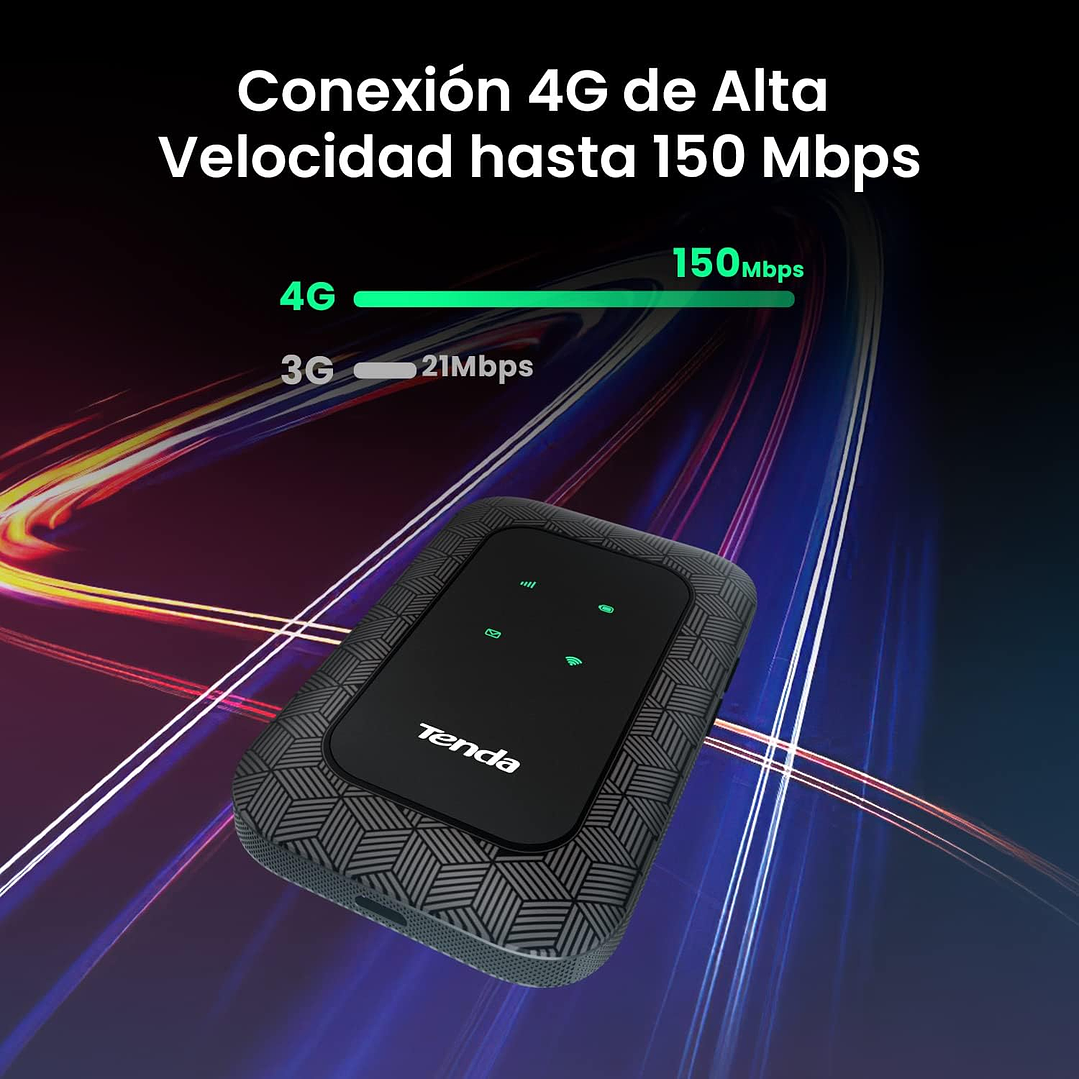 Tenda 4G180 4G LTE 150MBPS Portable Wi-Fi Router 3