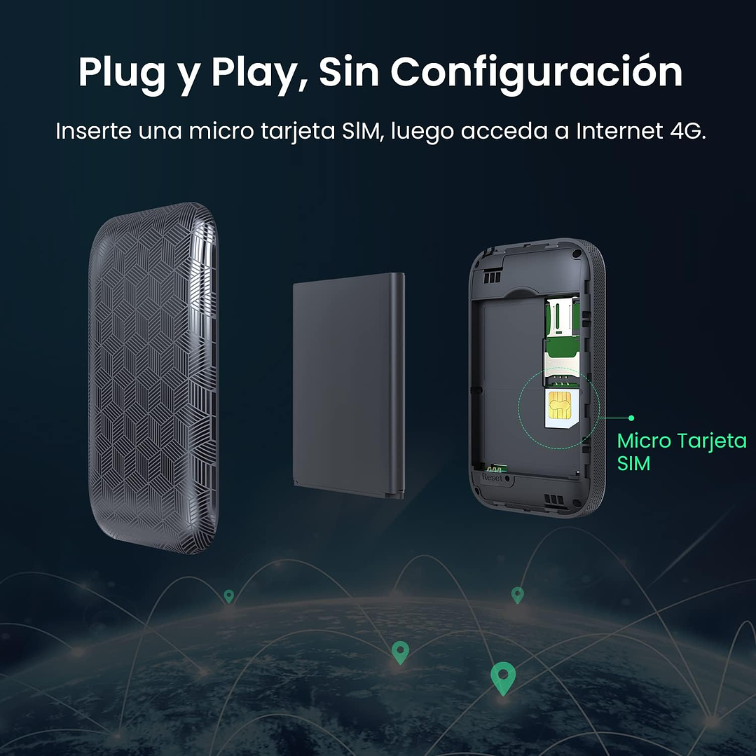 Tenda 4G180 4G LTE 150MBPS Portable Wi-Fi Router 4