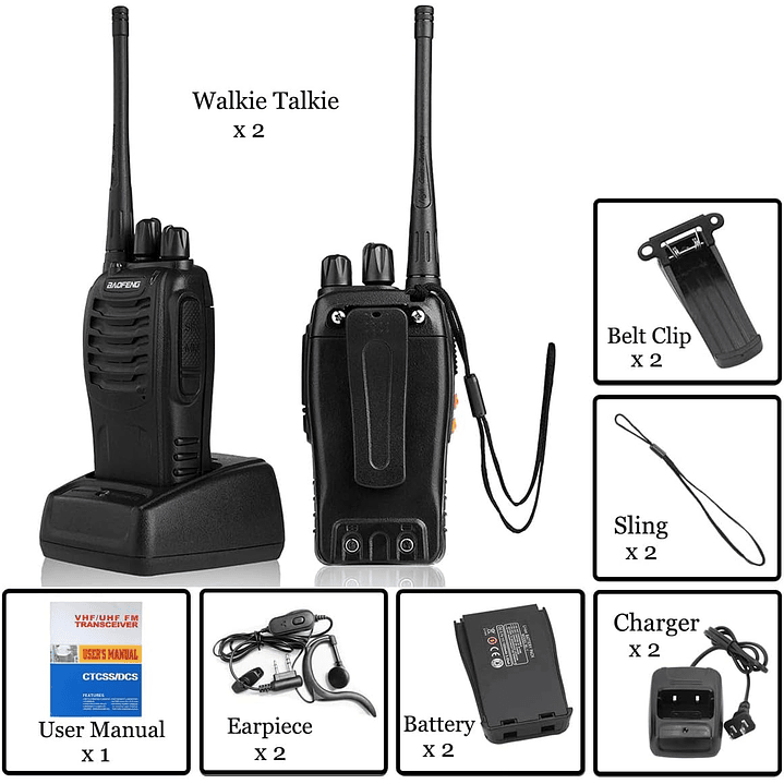 Baofeng Walkie Talkies BF-888s 5