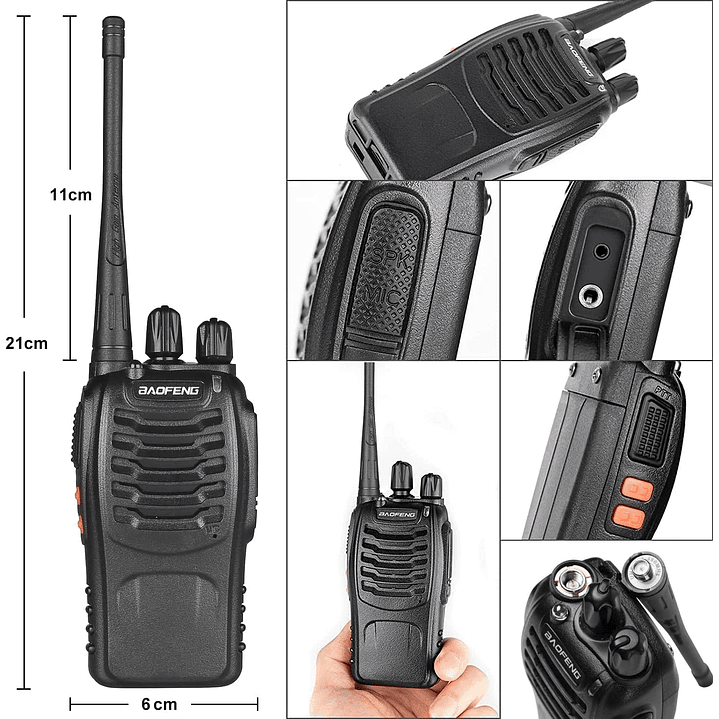 Baofeng Walkie Talkies BF-888s 7