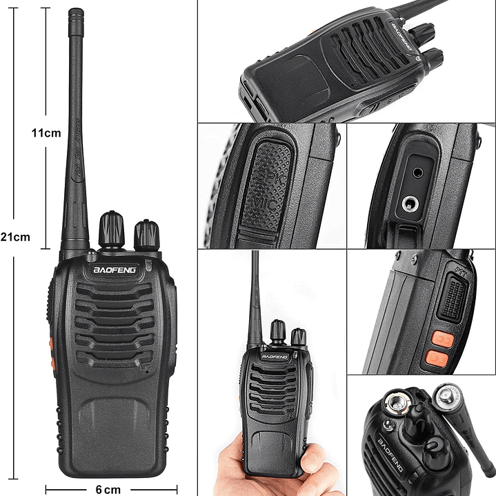 Baofeng Walkie Talkies BF-888s 7