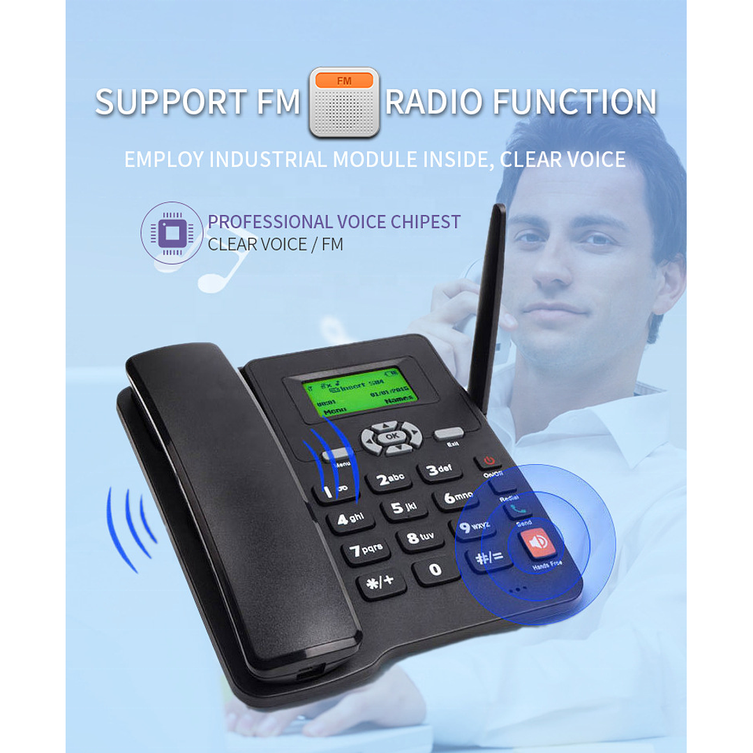 Telefone Fixo GSM Wireless FWP 6588 4