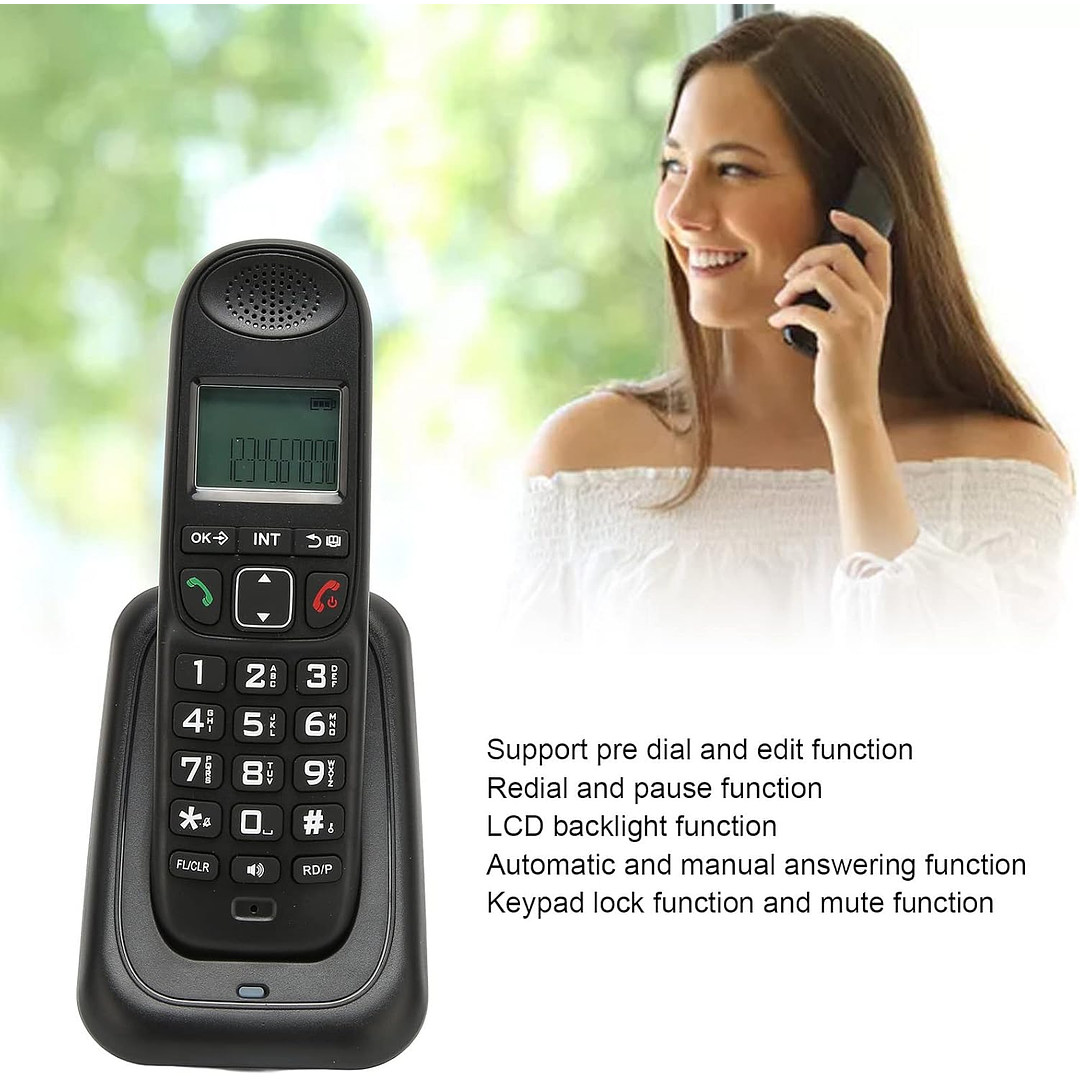 Telefone Sem Fio D1003 Cordless Phone 3