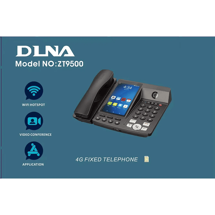 Telefone Fixo ZT9500-DLNA 4G Fixed Wireless Phone 3