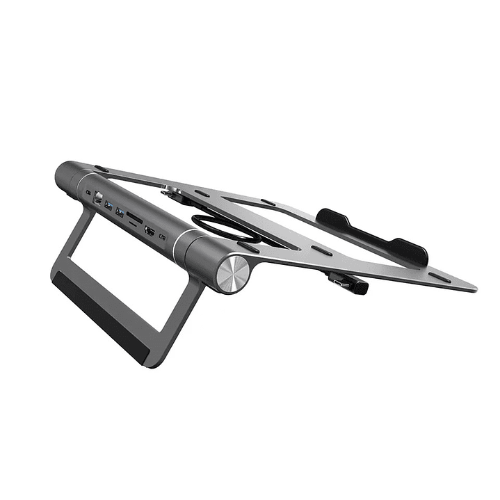 Suporte Para Laptop WIWU A821CH Com Docking Station USB-C 8 em 1  2