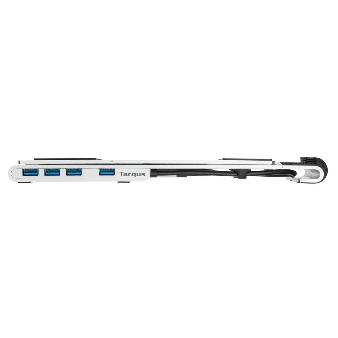 Suporte TARGUS Ajustável Para Laptop + Hub USB-A integrado  3