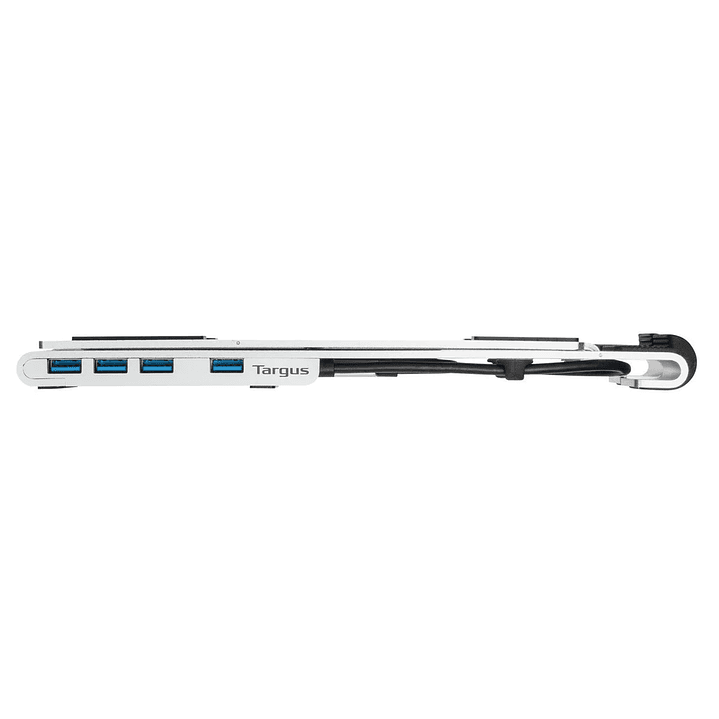 Suporte TARGUS Ajustável Para Laptop + Hub USB-A integrado  3