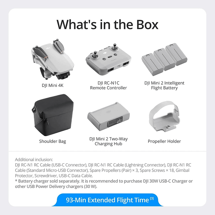 DJI Mini 4K Fly More Combo 7