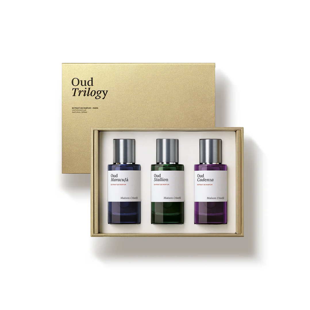 Maison Crivelli Oud Trilogy - Extrait de Parfum - 3x50 ml 1