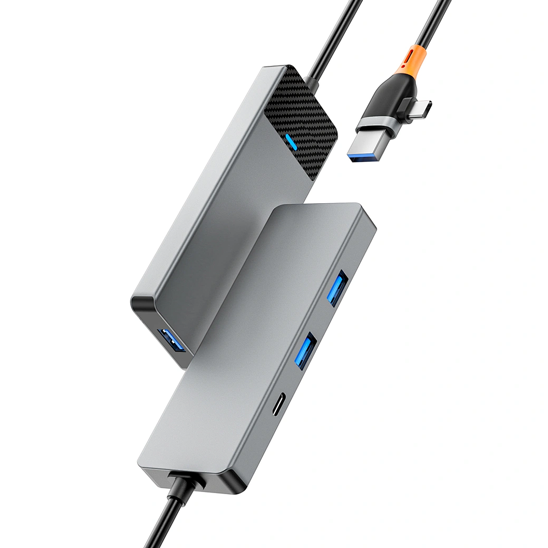 WiWU Linker 431C Type C Hub 3