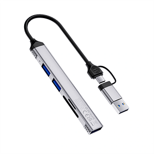 WiWU 5 IN 1 Type C hub 