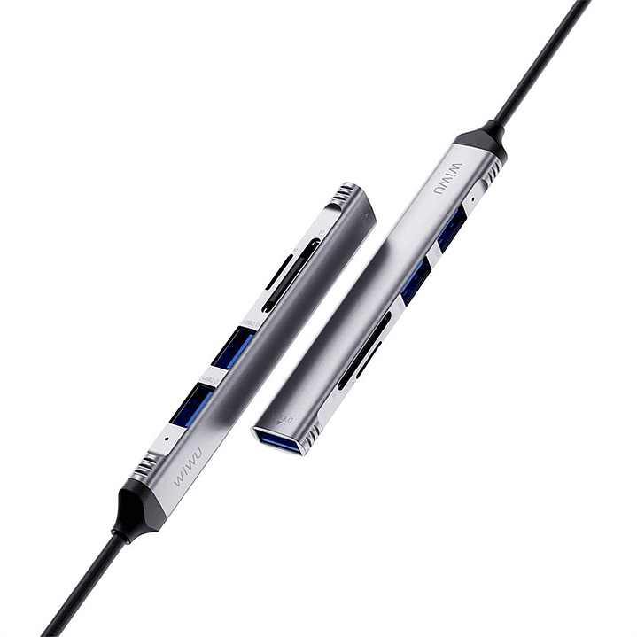 WiWU 5 IN 1 Type C hub  3