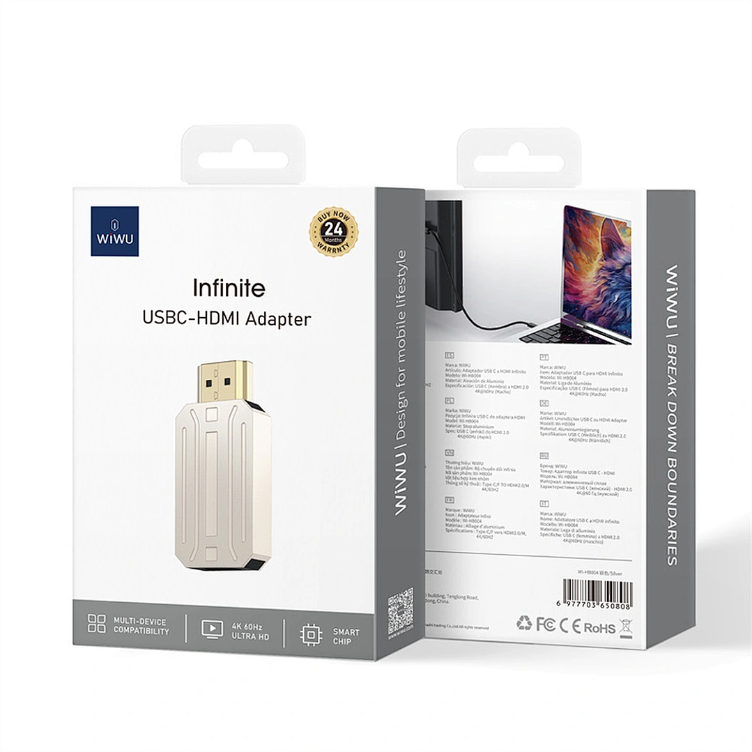 WiWU Infinite USB C to HDMl adapter HB004 7