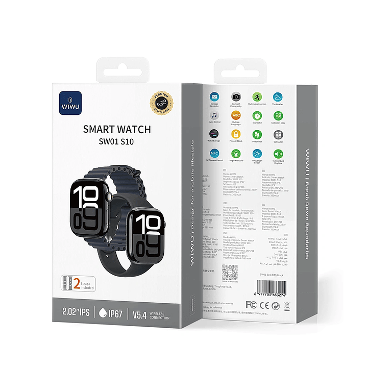 WiWU Smart Watch SW01 S10 9