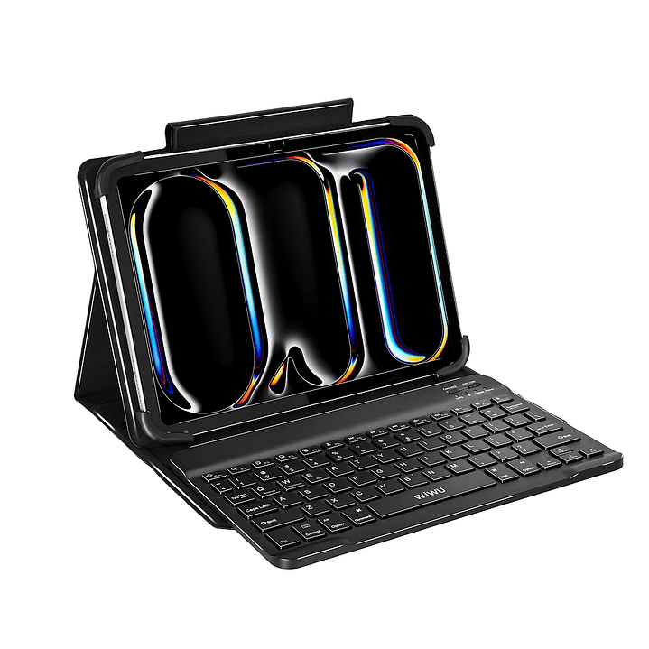 WIWU Universal Tablet Keyboard with Protective Case W-UK001BLK9 6