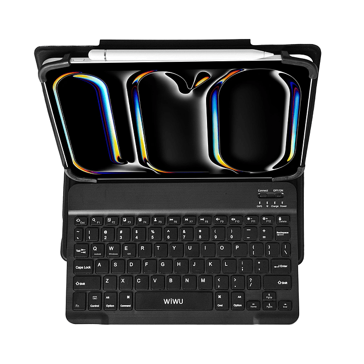 WIWU Universal Tablet Keyboard with Protective Case W-UK001BLK9 7