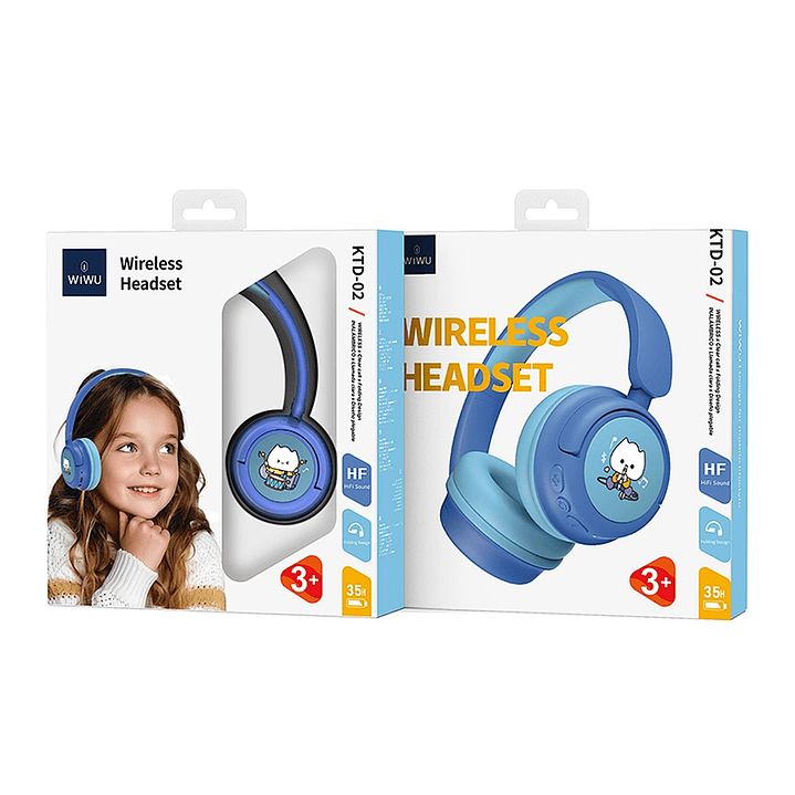 WIWU Wireless headphone for Kids KTD-02 4