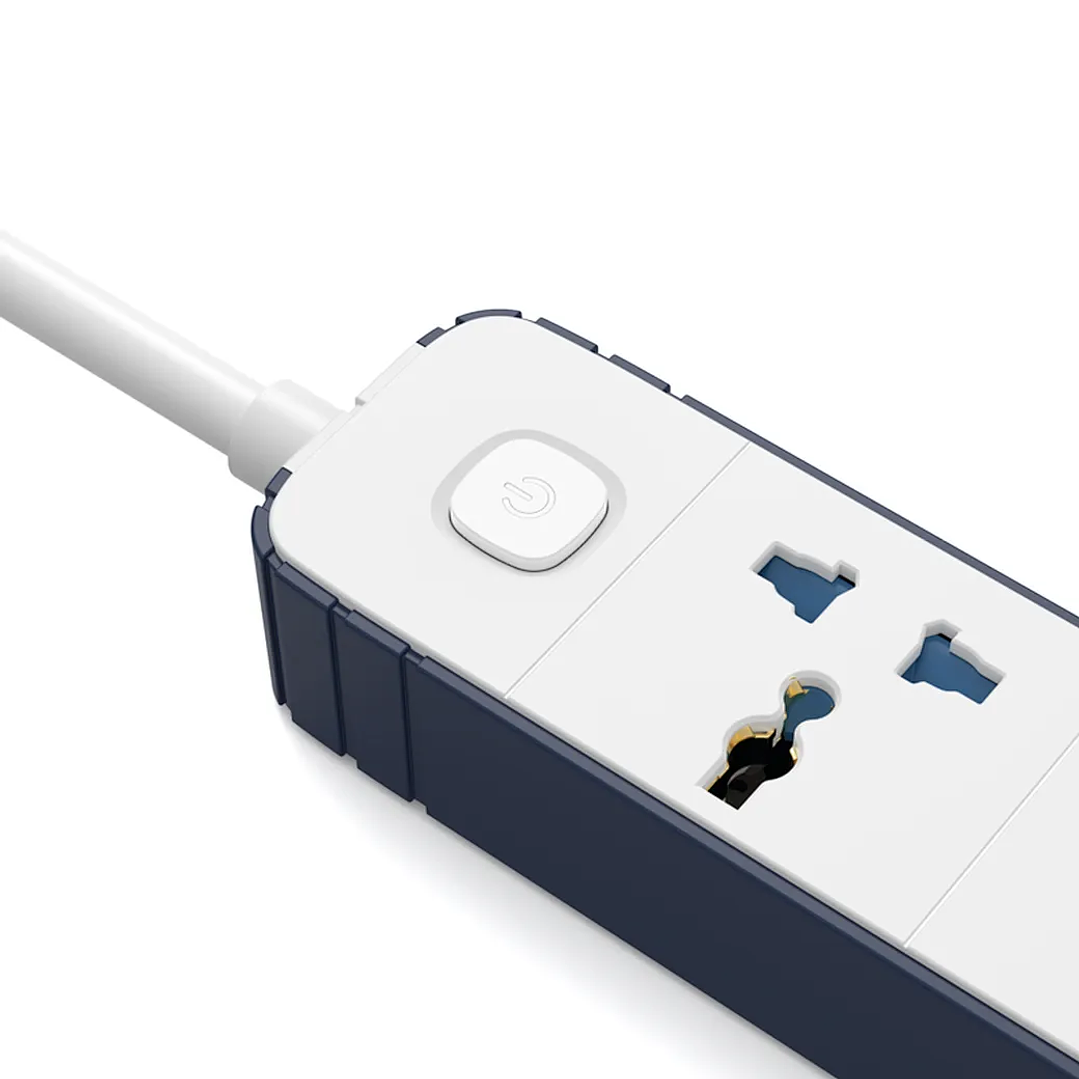 WIWU Wi-S007 PS422 20W GaN 8 in 1 Compact Charging Power Strip 3