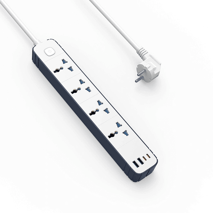 WIWU Wi-S007 PS422 20W GaN 8 in 1 Compact Charging Power Strip 1