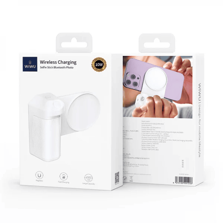 WIWU WI-W016 Wireless Charger Selfie Stick 2