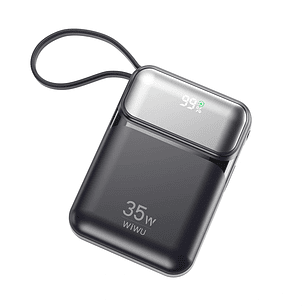 WIWU Galaxy Power bank 10000mah 35W Fast Power bank with cable Wi-P052