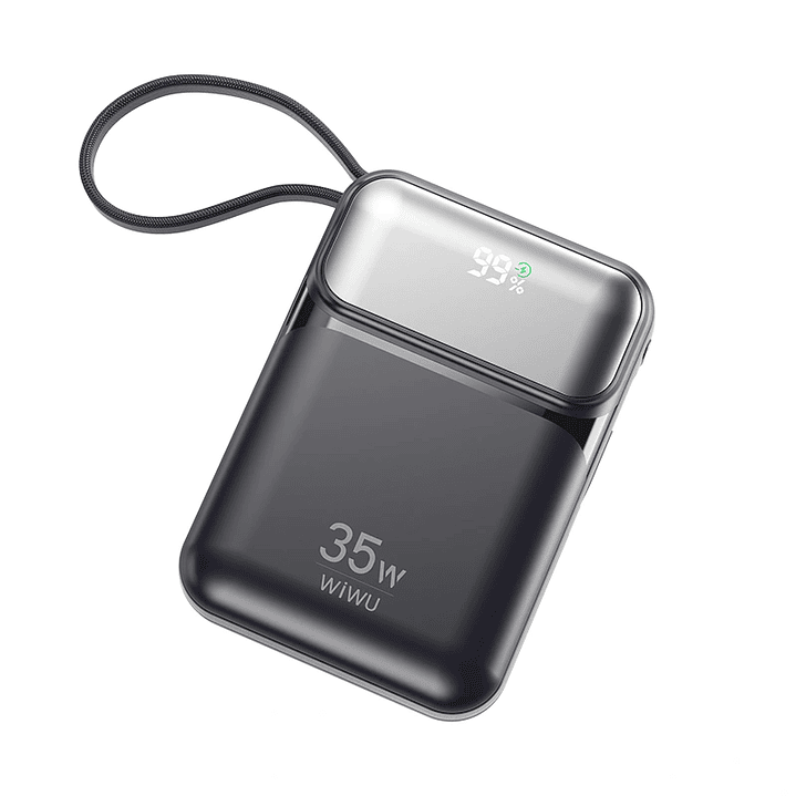 WIWU Galaxy Power bank 10000mah 35W Fast Power bank with cable Wi-P052 1