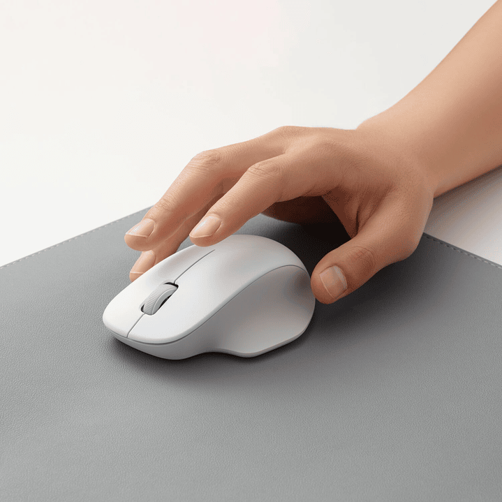 Xiaomi Wireless Mouse Comfort Edition (Branco) 6