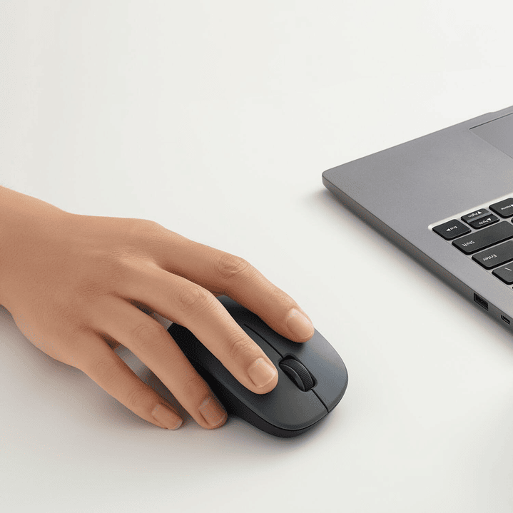 Xiaomi Wireless Mouse Comfort Edition (Preto) 6