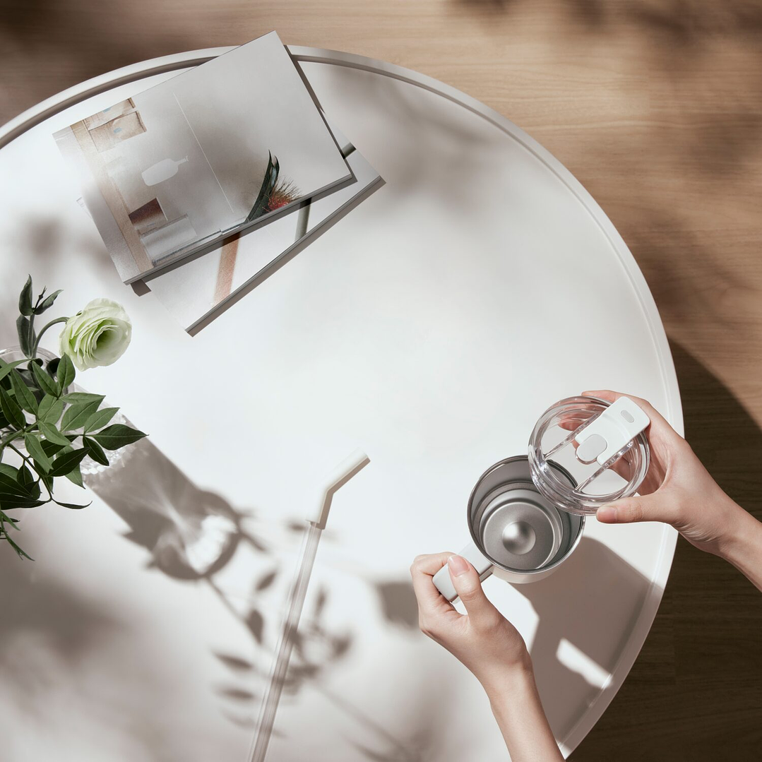 Garrafa Térmica Xiaomi Straw Mug 1L 6