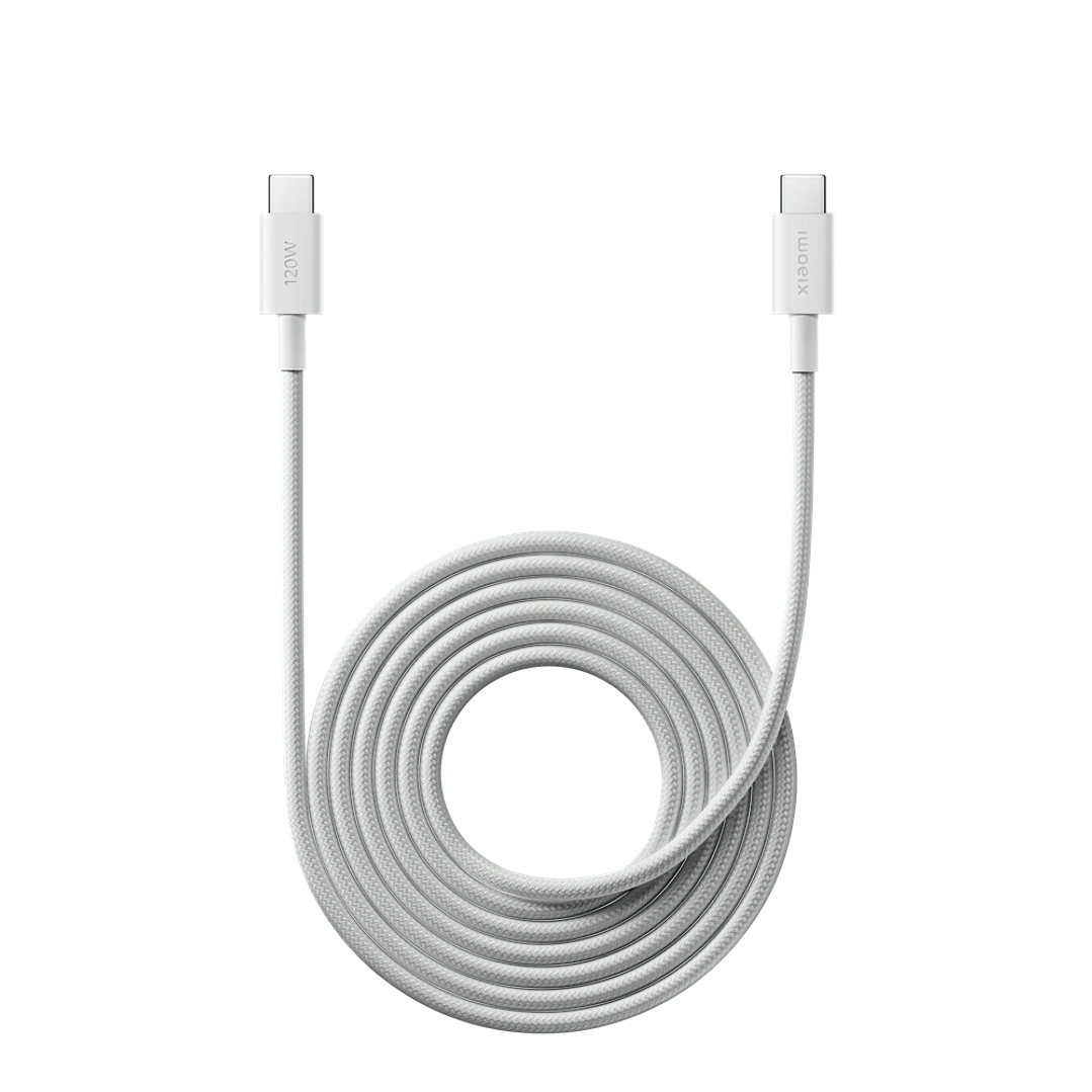 Cabo Xiaomi 6A Braided USB-C to USB-C (2M) 1