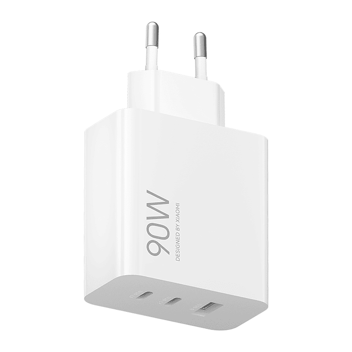 Carregador Xiaomi 90W HyperCharge Power Adapter GaN (3-Port)  1