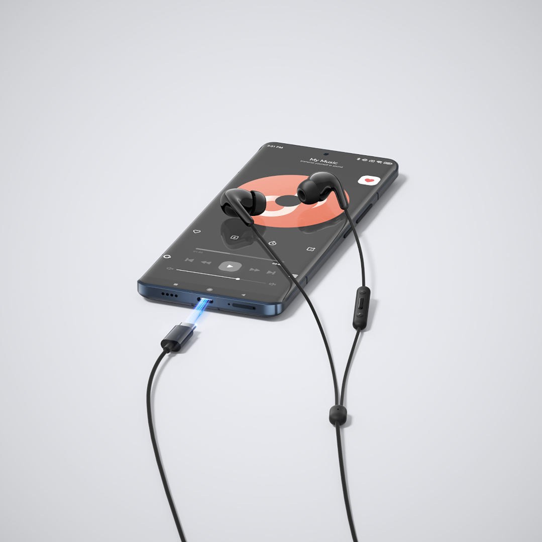 Xiaomi Type-C Earphones (Preto) 5