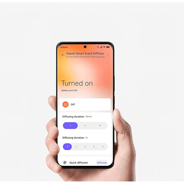 Difusor de Aroma Xiaomi Smart Scent Diffuser 5