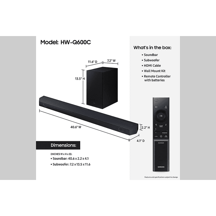 Samsung HW-Q600C 3.1.2 5