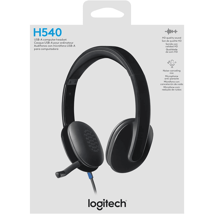 Logitech H540 USB Headset 7