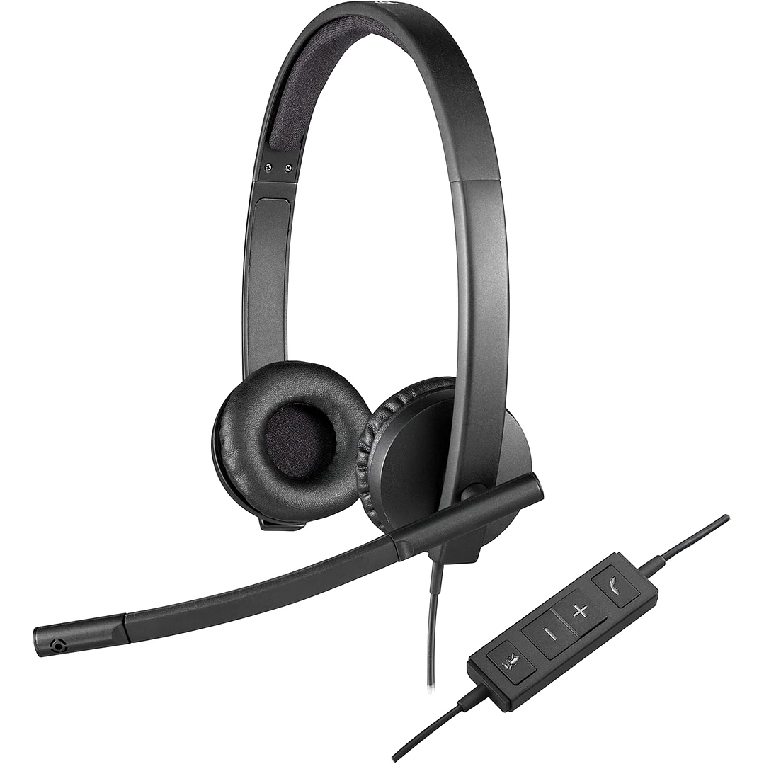 Logitech H570e USB Headset 4