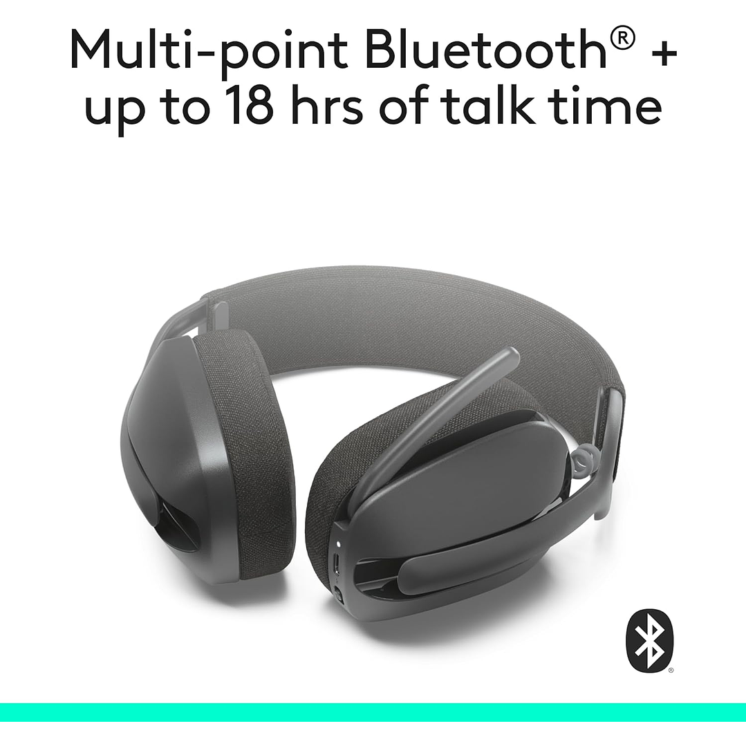 Logitech Zone Vibe Wireless Headset  5