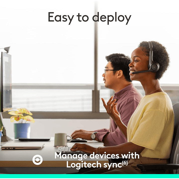 Logitech Zone 305 Teams Wireless Headset  6