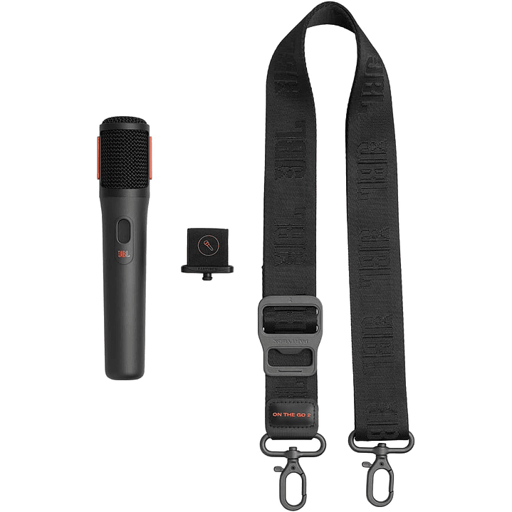 JBL PartyBox On The Go 2 com Microfone 8
