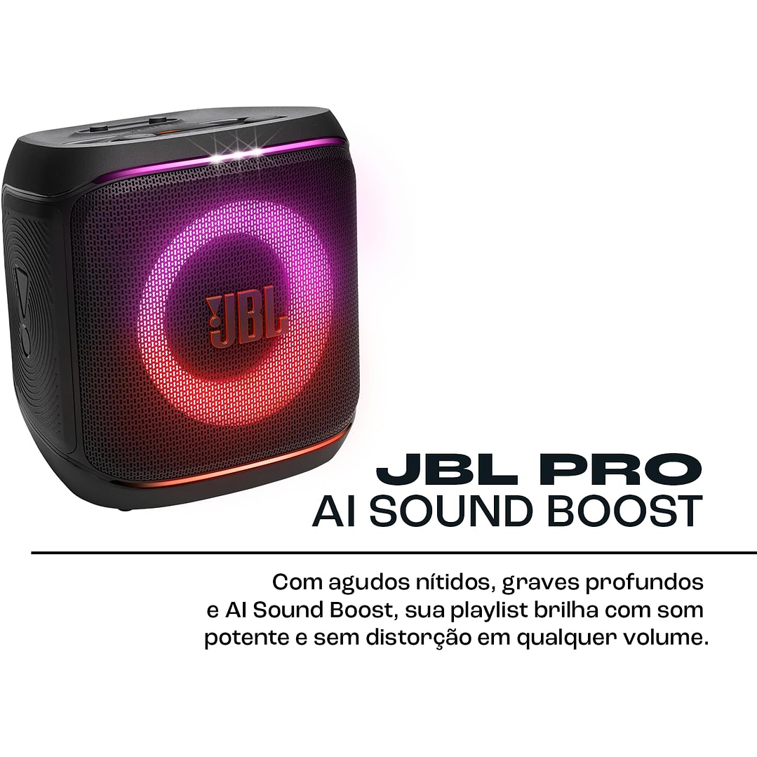 JBL Partybox Encore Essential 2 com Microfone 4